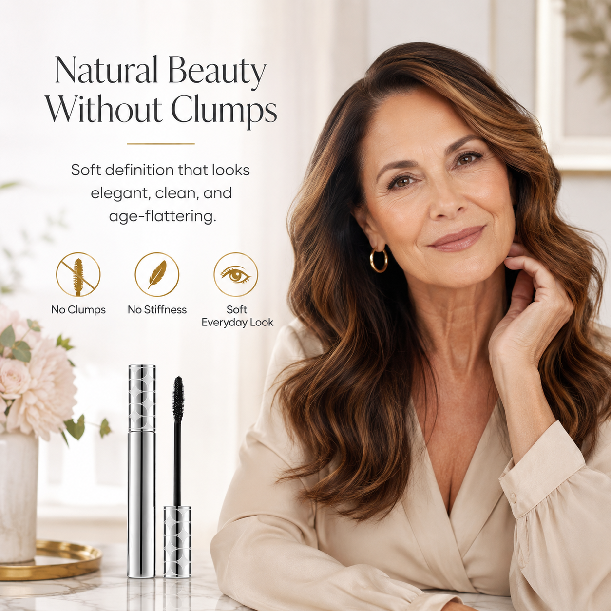 Mature Lash Mascara Set ,Make Your Eyes Look Brighter, Softer & More Beautiful Instantly