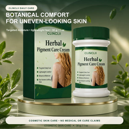 CLINCLII Herbal Pigment Care Cream botanical product hero