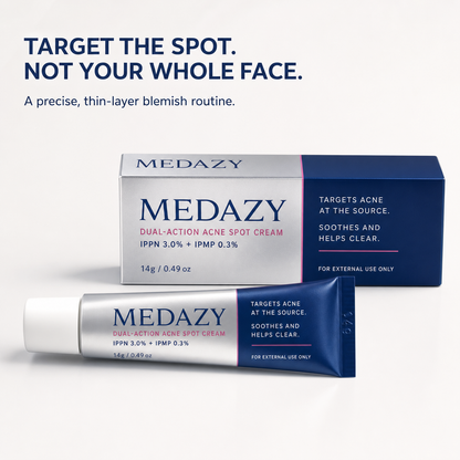 MEDAZY Dual-Action Acne Spot Cream 14g product hero
