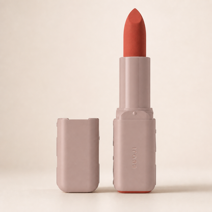 BBOJI Serum Lipstick in a blush rectangular tube