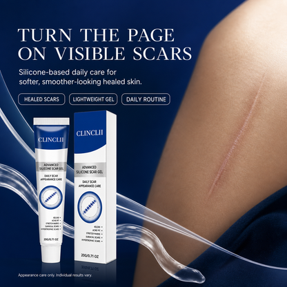 CLINCLII daily silicone care for visible healed scars