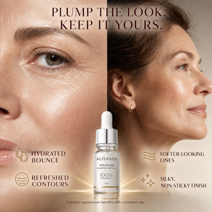 Hydrated bounce refreshed contours and softer looking lines with Volufiline