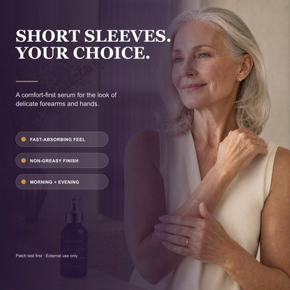 GRUNSIFY confidence-focused mature skin serum lifestyle visual