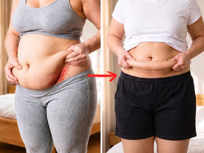 Reference-page supplied skin-fold comparison; individual experiences vary