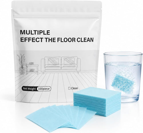 Multiple Effect The Floor Clean Tablets for Mopping, FreshDrop Cleaner