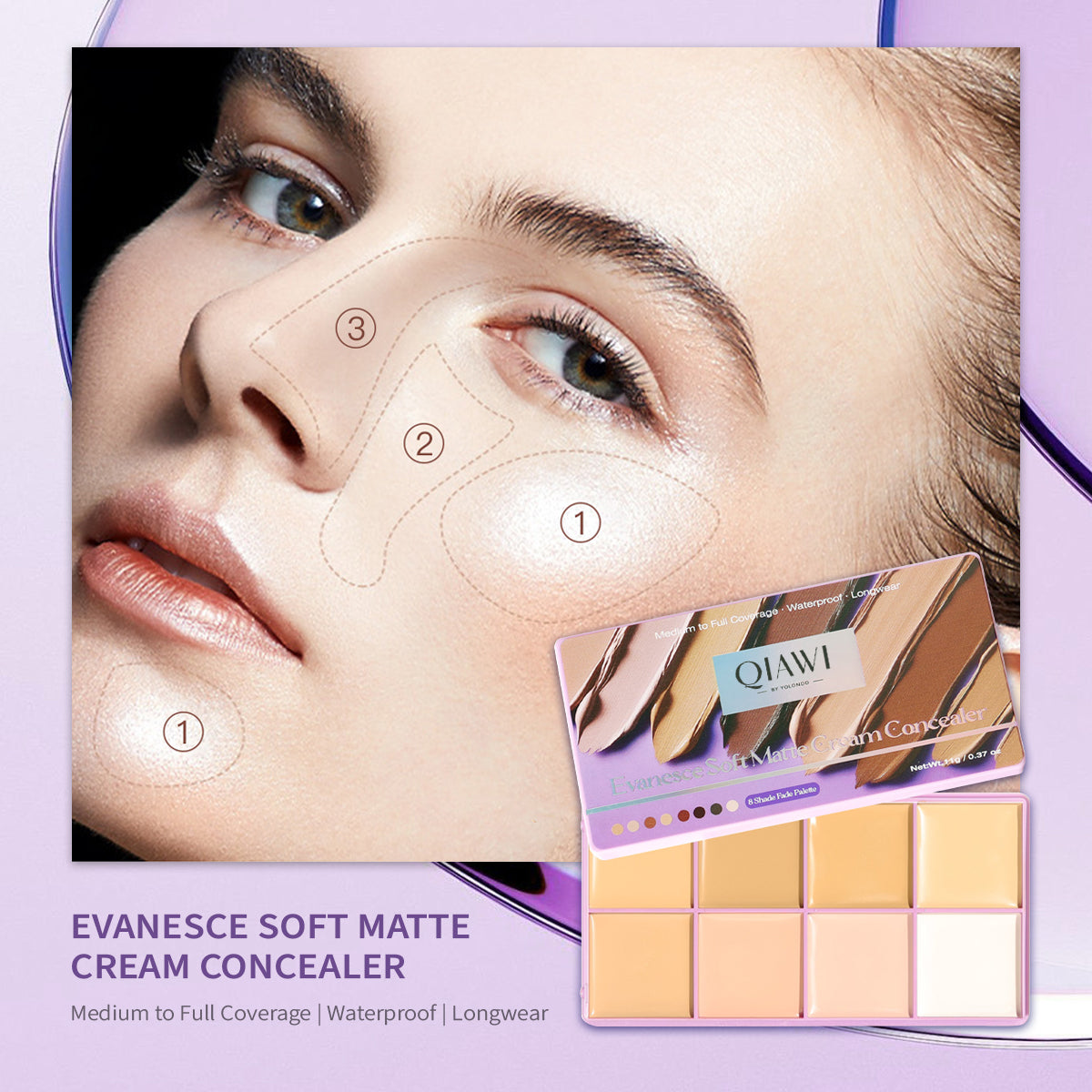 Instant Flawless Coverage Concealer — One-Tap Smoothing for Picture-Perfect Skin