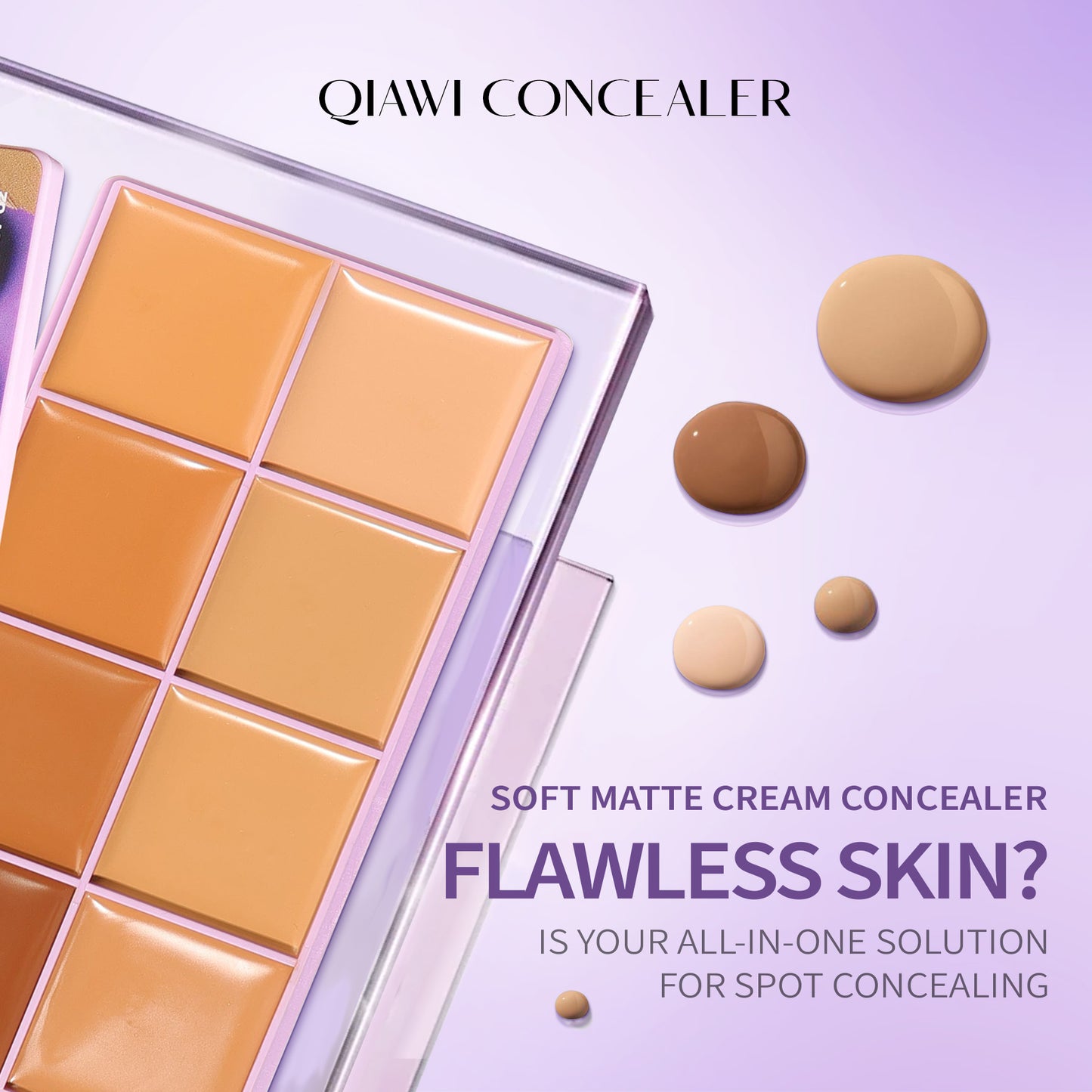 Instant Flawless Coverage Concealer — One-Tap Smoothing for Picture-Perfect Skin