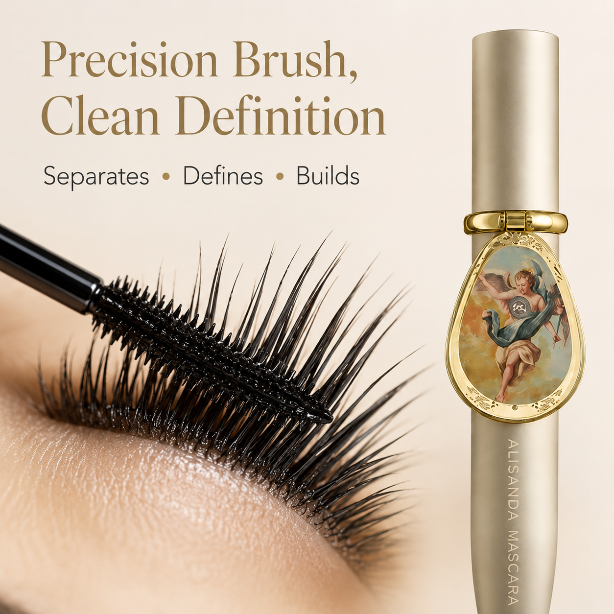 24H Waterproof Mascara With Portable Mirror