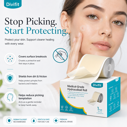Divifit Hydrocolloid Acne Care Bandage Roll