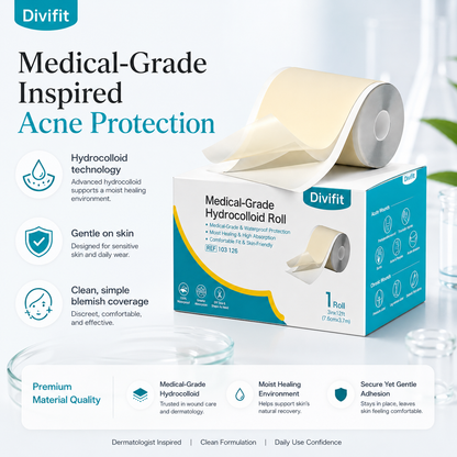 Divifit Hydrocolloid Acne Care Bandage Roll