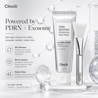 Clinclii PDRN Exosome Glaze Wrapping Mask