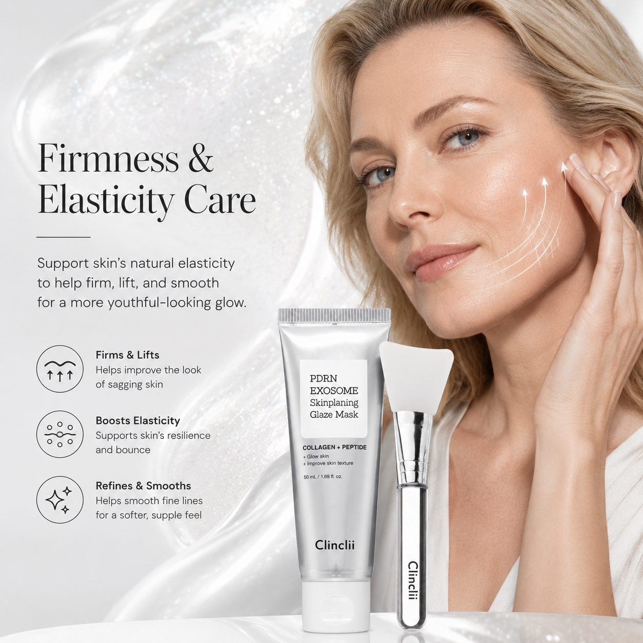 Clinclii PDRN Exosome Glaze Wrapping Mask