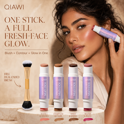 QIAWI™ Maracuja Juicy Multi-Stick Duo Set with Free Blending Brush