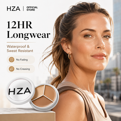HZA 3-Color Concealer Cream Palette