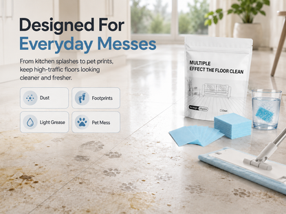 Multiple Effect The Floor Clean Tablets for Mopping, FreshDrop Cleaner