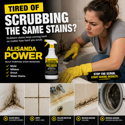 Alisanda Power Multi-Purpose Stain Remover Landing Page