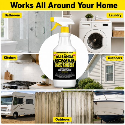 Alisanda Power Multi-Purpose Stain Remover Landing Page