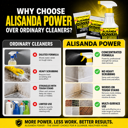 Alisanda Power Multi-Purpose Stain Remover Landing Page