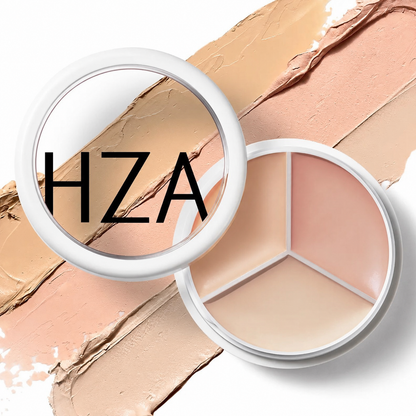 HZA 3-Color Concealer Cream Palette