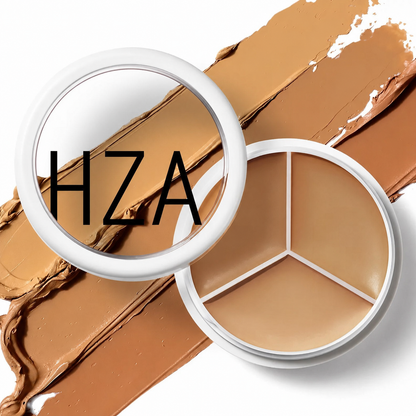 HZA 3-Color Concealer Cream Palette