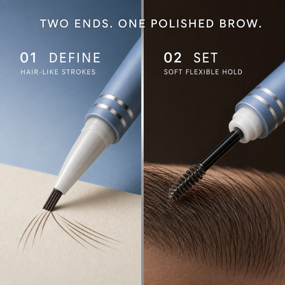 ALISANDA Brow Architect Duo two-end feature