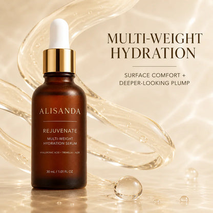 ALISANDA multi-weight hydration serum texture and benefits