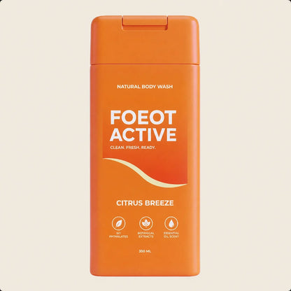 FOEOT ACTIVE Citrus Breeze natural body wash 350 mL