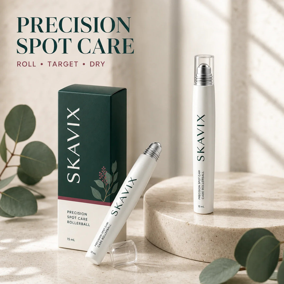 SKAVIX Precision Spot Care Rollerball 15 mL premium product set